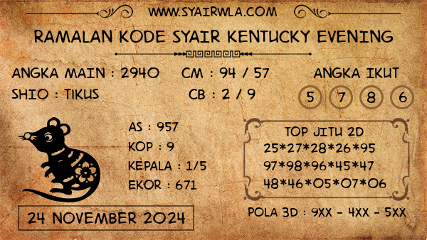 Prediksi Kentucky Evening